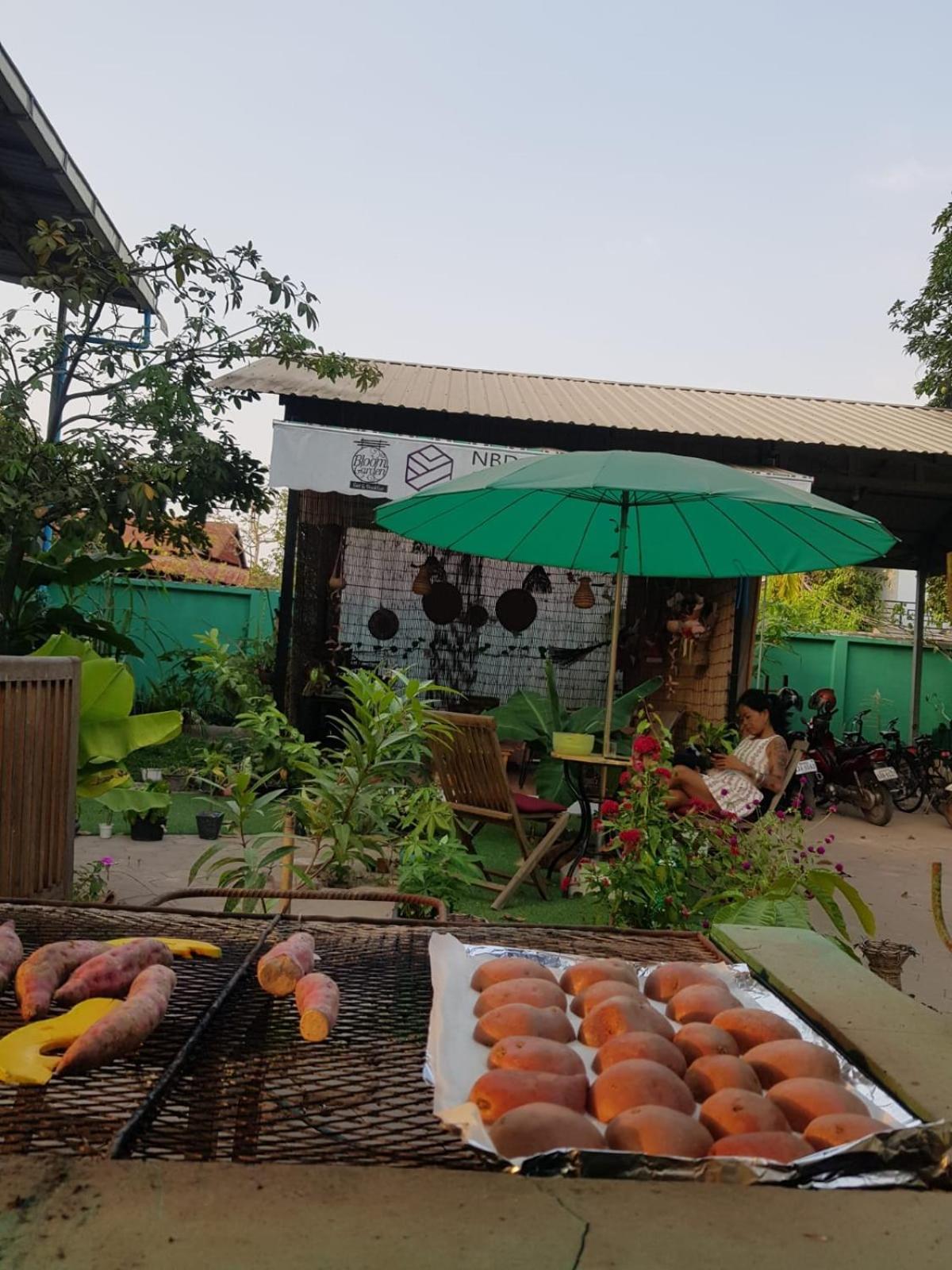 Bloom Garden Bed & Breakfast Appartement Siem Reap Buitenkant foto